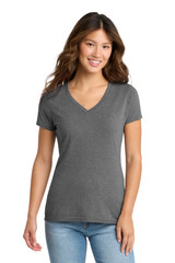 Port & Co Women's Tri-Blend V-Neck Tee. LPC330V
