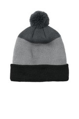 Port Authority Cozy Striped Pom Beanie C979