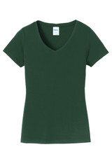 Port & Co Women's Fan Favorite V-Neck Tee. LPC450V