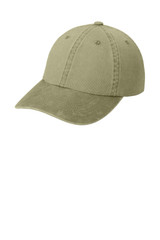 Port Authority Garment-Washed Cap. PWU