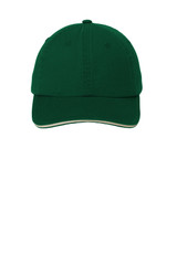 Port Authority Sandwich Bill Cap with Striped Closure. C830