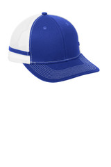 Port Authority Two-Stripe Snapback Trucker Cap. C113