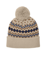 Port Authority Alpine Pom Beanie C991