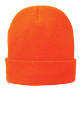 Port & Co Fleece-Lined Knit Cap. CP90L