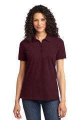 Port & Co Women's Core Blend Pique Polo. LKP155
