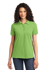 Port & Co Women's Core Blend Pique Polo. LKP155