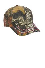 Port & Co Americana Contrast Stitch Camouflage Cap. C909