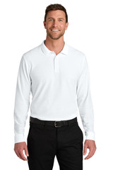 Port Authority Wearever Signature Pique Long Sleeve Polo K200LS