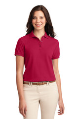 Port Authority Women's Silk Touch Polo. L500
