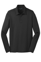 Port Authority Silk Touch Performance Long Sleeve Polo. K540LS