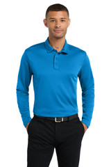 Port Authority Silk Touch Performance Long Sleeve Polo. K540LS