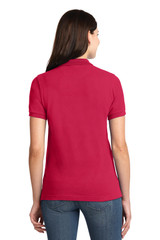Port Authority Women's Heavyweight Cotton Pique Polo. L420