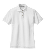 Port Authority Women's Heavyweight Cotton Pique Polo. L420