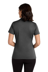 Port Authority Women's Heathered Silk Touch Performance Polo. LK542