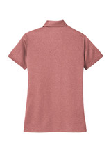 Port Authority Women's Heathered Silk Touch Performance Polo. LK542