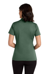 Port Authority Women's Heathered Silk Touch Performance Polo. LK542