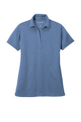 Port Authority Women's Heathered Silk Touch Performance Polo. LK542