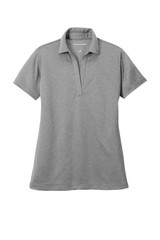 Port Authority Women's Heathered Silk Touch Performance Polo. LK542