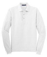 Port Authority Silk Touch Long Sleeve Polo. K500LS