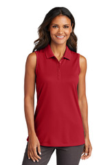 Port Authority Women's Dry Zone UV Micro-Mesh Sleeveless Polo LK110SV