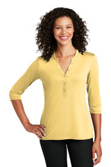Port Authority Women's UV Choice Pique Henley LK750