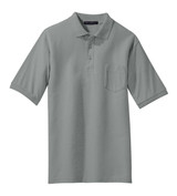 Port Authority Silk Touch Polo with Pocket. K500P