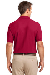  Port Authority Silk Touch Polo with Pocket. K500P 