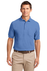  Port Authority Silk Touch Polo with Pocket. K500P 