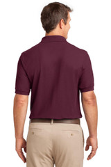  Port Authority Silk Touch Polo with Pocket. K500P 