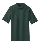  Port Authority Silk Touch Polo with Pocket. K500P 