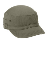  District Distressed Military Hat. DT605 