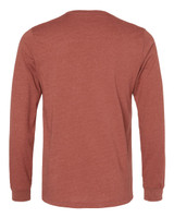 Heather CVC Long Sleeve Tee - 3501CVC