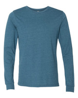 Heather CVC Long Sleeve Tee - 3501CVC