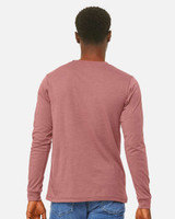 Heather CVC Long Sleeve Tee - 3501CVC