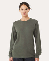 Heather CVC Long Sleeve Tee - 3501CVC