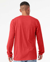 Heather CVC Long Sleeve Tee - 3501CVC
