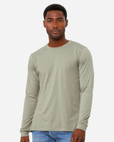 Heather CVC Long Sleeve Tee - 3501CVC
