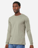 Heather CVC Long Sleeve Tee - 3501CVC