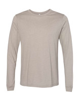 Heather CVC Long Sleeve Tee - 3501CVC