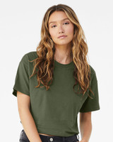 Women's Jersey Crop Tee - 6482
