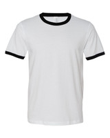 Men's Jersey Heather Ringer Tee - 3055