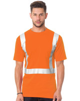 Unisex USA-Made 50/50 High Visibility Pocket T-Shirt - 3772 Unisex USA-Made 50/50 High Visibility Pocket T-Shirt - 3772