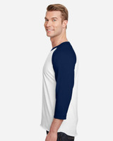 Premium Blend Ringspun Three-Quarter Sleeve Raglan Baseball T-Shirt - 560RR Premium Blend Ringspun Three-Quarter Sleeve Raglan Baseball T-Shirt - 560RR