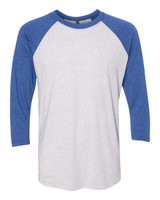 Unisex Triblend Three-Quarter Raglan T-Shirt - 6051 Unisex Triblend Three-Quarter Raglan T-Shirt - 6051