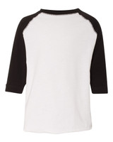 Toddler Baseball Fine Jersey Three-Quarter Sleeve Tee - 3330