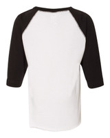 Toddler Baseball Fine Jersey Three-Quarter Sleeve Tee - 3330