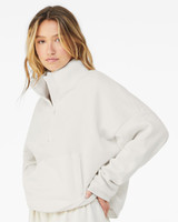 Women’s Sponge Fleece Half Zip Pullover - 3953