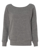 Women’s Sponge Fleece Wide Neck Sweatshirt - 7501