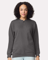 Unisex Softstyle® Midweight 1/4 Zip Sweatshirt - SF008 Unisex Softstyle® Midweight 1/4 Zip Sweatshirt - SF008
