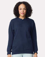 Unisex Softstyle® Midweight 1/4 Zip Sweatshirt - SF008 Unisex Softstyle® Midweight 1/4 Zip Sweatshirt - SF008